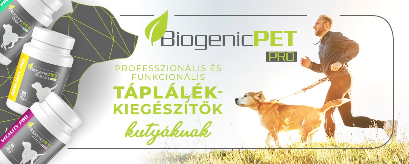 BiogenicPet Pro táplálékkiegészítők