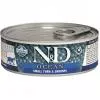 N&D Cat Ocean konzerv tonhal&garnélarák 80g