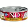 N&D Quinoa Cat konzerv fürj&kókusz 80g