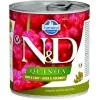 N&D Quinoa Dog konzerv kacsa&kókusz 285g