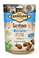 Carnilove Dog Semi Moist Snack Sardines with wild garlic - Szardínia medvehagymával 200g