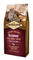Carnilove Cat Adult Reindeer Energy & Outdoor- Rénszarvas Hússal 6kg