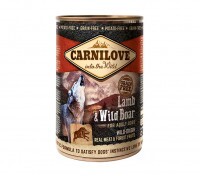 Carnilove  Adult Lamb & Wild Boar Can - Bárány és Vaddisznó Hússal konzerv 400g