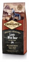 Carnilove Adult Lamb & Wild Boar-Bárány és Vaddisznó Hússal 12kg