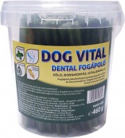 Dog Vital Vödrös Jutalomfalat Dental Fogápoló / Borsmentával És Klorofillal 460g