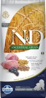 N&D Dog Ancestral Grain bárány, tönköly, zab&áfonya puppy medium&maxi 12kg