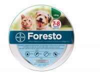 Foresto 1,25 g + 0,56 g nyakörv macskáknak és kutyáknak < 8 kg a.u.v.