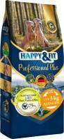 Happy&Fit Professional Plus Puppy&Junior Fresh Poultry&Rice Large 18kg (15kg+3kg ajándék)