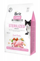 Brit Care Cat Grain Free Sterilized Sensitiv macskatáp 0,4kg