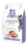 Brit Care Cat Grain Free Sterilized Weight macskatáp 2kg