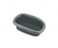 Sprint Macska WC Green Line 43x31x14cm Sötétszürke/szürke