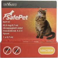 SafePet 52,5 mg/0,7 ml spot on macska 1x