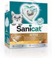 Sanicat macskaalom Active Gold Argan ultra csomós. Cabanas bentonit 6l