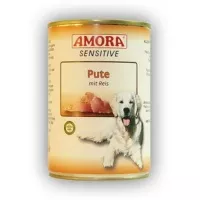 Amora Sensitive Konzerv Pulyka&Rizs 400g
