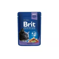 Brit Premium Cat alutasak tőkehal 100g