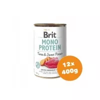 Brit Mono Protein Tonhal/édesburgonya 12x400g