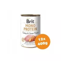 Brit Mono Protein Pulyka/édesburgonya 12x400g