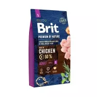 Brit Premium by Nature Adult Small kutyatáp 8kg