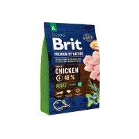 Brit Premium by Nature Adult Extra Large kutyatáp 3kg