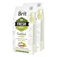 Brit Fresh Duck with Millet Active Run & Work 2x2,5kg