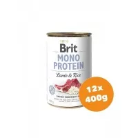 Brit Mono Protein Bárány/rizs 12x400g