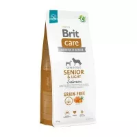 Brit Care Dog Grain-free Senior & Light Salmon & Potato kutyatáp 1kg