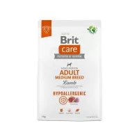 Brit Care Dog Hypoallergenic Adult Medium Breed bárány, rizs kutyatáp 1kg