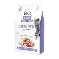 Brit Care Cat Grain Free Sterilized Weight macskatáp 2kg
