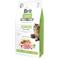 Brit Care Cat Grain Free Senior Weight Control macskatáp 7kg