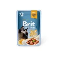 Brit Premium Cat Delicate Fillets tonhal szószban 85g