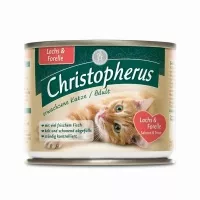 Christopherus Cat konzerv Adult Lazac és pisztráng 200g