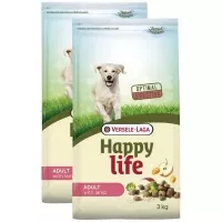 Happy Life Dog Adult Bárány 2x3kg