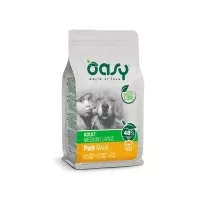Oasy Dog OAP Adult Medium/Large Pork 12kg