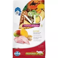 N&D Tropical Selection Cat Chicken Neutered Adult 300g