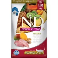N&D Tropical Selection Cat Chicken Neutered Adult 4+1kg