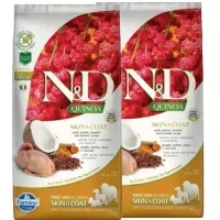 N&D Dog Quinoa Skin&Coat Fürj 2x7kg