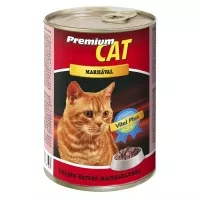 Prémium Cat konzerv marhás 415g