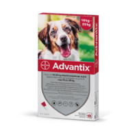 Advantix spot on 10-25 kg közötti kutyáknak A.U.V. 4 x 2,5 ml