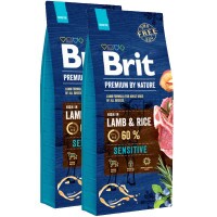 Brit Premium by Nature Sensitive Lamb kutyatáp 2x15kg