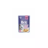 Brit Premium Cat Delicate Fillets csirke zselében 85g