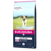 Eukanuba Puppy & Junior Grain Free Small&Medium Ocean Fisch 12kg