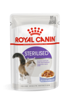 Royal Canin Sterilised Jelly 85g - ivartalanított felnőtt macska zselés nedves táp