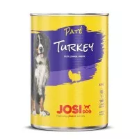 JosiDog Paté Turkey konzerv kutyáknak 400g