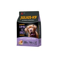 Julius K9 Hypoallergenic Lamb and Rice Puppy&Junior kutyatáp