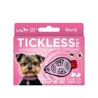 Tickless Pet Ultrahangos kullancs- és bolhariasztó kisállatoknak, pink