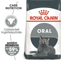 Royal Canin Oral Care 1,5kg-száraz táp felnőtt macskák részére a fogkőképződés csökkentéséért
