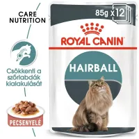Royal Canin Hairball Care 85g-nedves táp felnőtt macskáknak a szőrlabdák könnyebb távozásáért