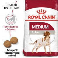 Royal Canin Medium Adult 15kg-közepes testű felnőtt kutya száraz táp