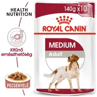 Royal Canin Medium Adult 10x140g-nedves táp közepes testű felnőtt kutya részére