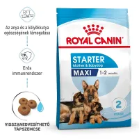 Royal Canin Maxi Starter 4kg- nagy testű kölyök és vemhes kutya száraz táp